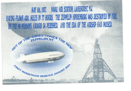 2001 anniversry zeppelin nt - 2001, of
