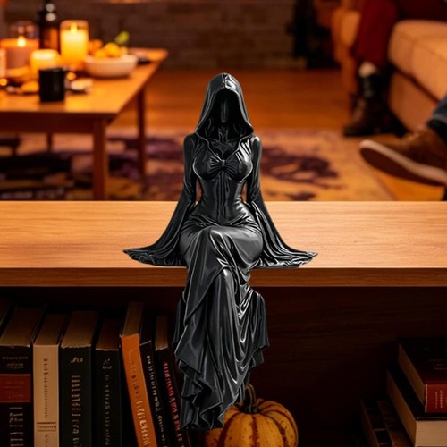 Lady reaper figurine tabletop - lady,