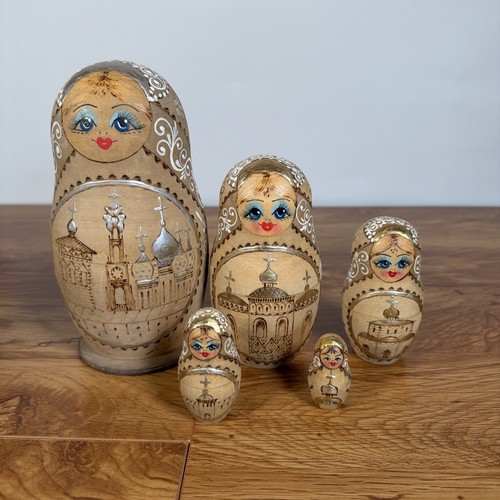 Russian matryoshka wooden - russian,