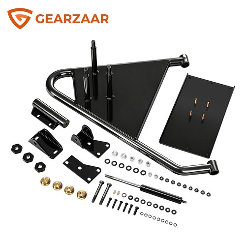 Black rear tailgate swing - tailgate, away