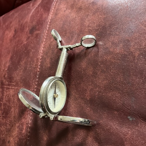 Vintage military compass - military,