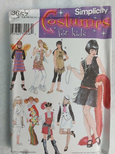 Simplicity 3657 girl - 3657, girl's