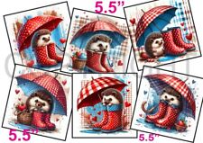 6 XL Card Toppers 5.5"