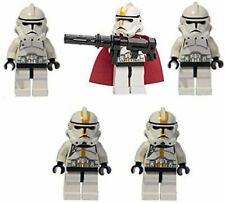 LEGO Star Wars Clone Trooper Army of 5 Minifigures + Weapons – Collectible Set