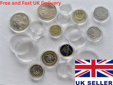 COIN CAPSULES Round Sizes 16.5 mm- 42mm -Good Quality - 5/ 10/20/30/50/100 each