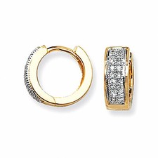 Men's Earrings Diamond Huggie