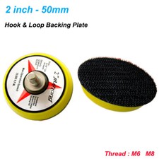 Hook loop backing plate - &, pad