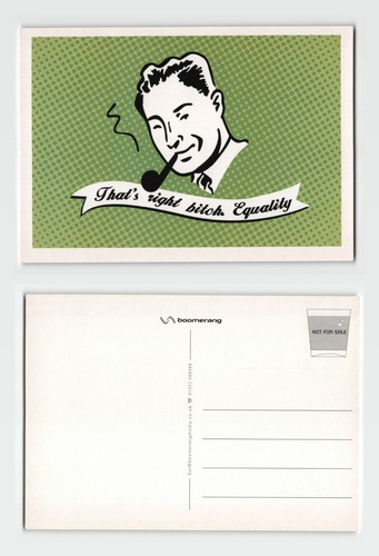 Postcard modern humour pop - postcard,