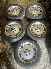 Jaguar XJ X300 Xj6 16” Alloy Wheels Tyres 225/55/16 5x120.7 BMW Dimple Drift X5