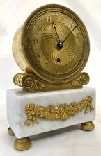 Antique Regency White Marble