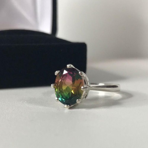 925 sterling silver - silver, ring