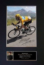 #277 BRADLEY WIGGINS Reproduction Signature/Autograph Mounted Signed Photograph