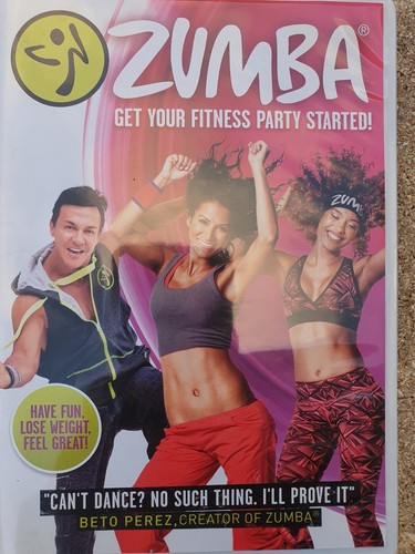 Zumba dance fitness dvd mint - zumba,