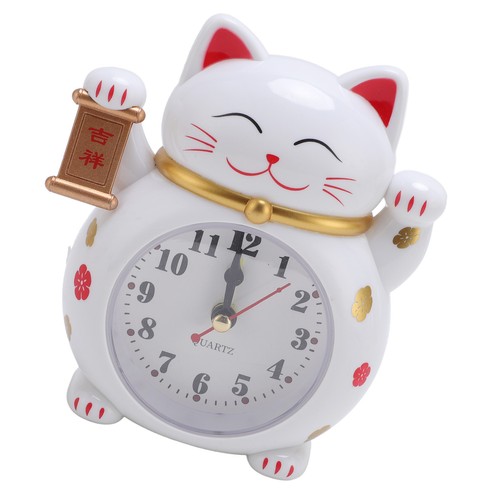 Lucky cat clock adorable - lucky,