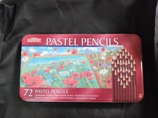 Derwent 72 pastel pencils in