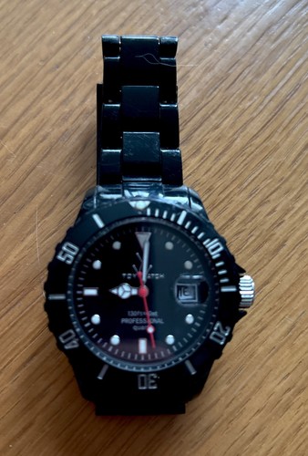 Toywatch black unisex plastic - toywatch,