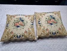 Tapestry Floral Cushions X2 