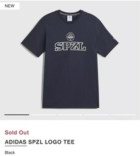 adidas Spzl Logo T-shirt Black