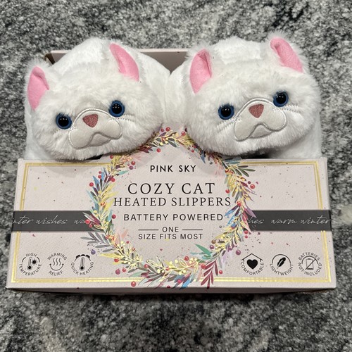 Pink sky cozy cat - pink,