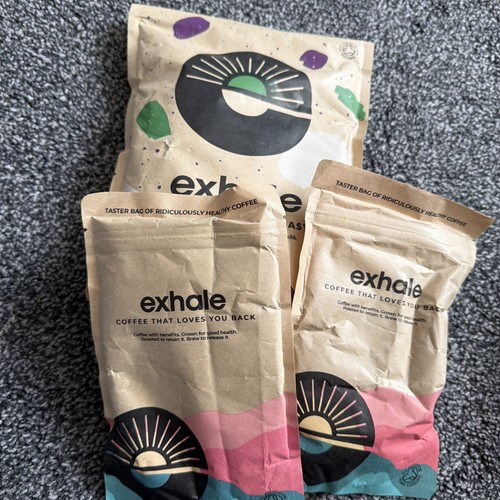 Exhale organic ground coffee - organic,