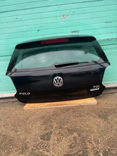 VW Polo 2014–2017 Rear Tailgate Boot Lid Complete Black TDI Genuine OEM