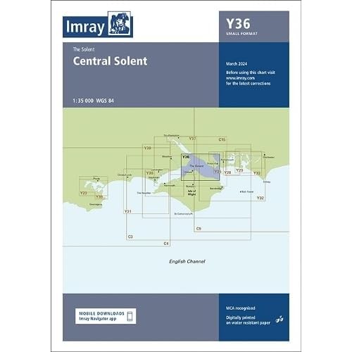 Imray chart y36 central - imray,