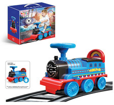 6V Ride On Electric Train Track Amusement Ride On Toy Car Toddlers Sammar Gifts