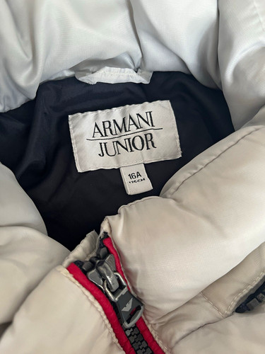 Armani junior boys white - white, down