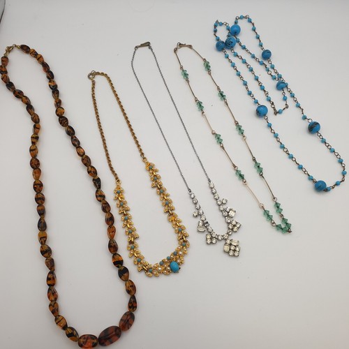 Vintage necklace bundle 1930s - vintage,