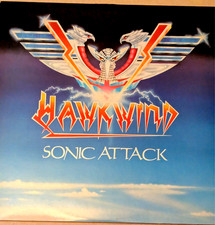 Hawkwind Sonic Attack UK Lp RCA 6004 1981 Ex/Ex