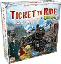Days of Wonder Ticket to Ride Europe, Board Game - Build Your Railway Empire Acr