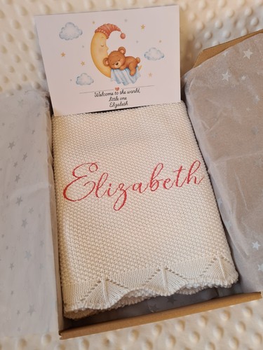 Personalised baby blanket - personalised,