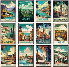 Vintage Travel Poster City