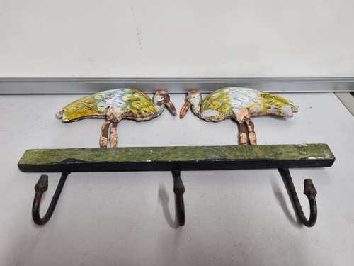 Vintage hand painted wooden - vintage, hand-painted