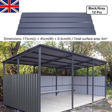 12pcs Metal Galvanized Roofing
