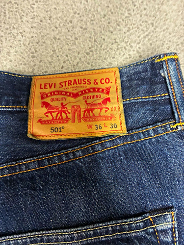 Levi 501 men blue dark - 501, men’s