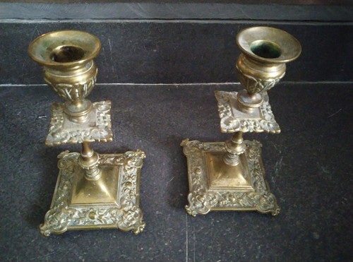 Pair victorian ornate - pair, of