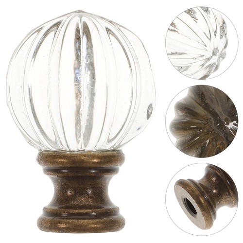 Lamp finial glass - finial, design