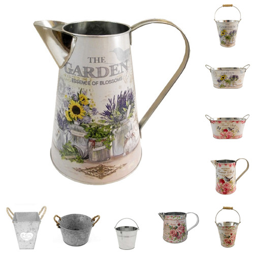 Metal rope handle - metal, vase/bucket