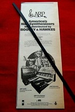 ARP SYNTHESIZER 1973 ORIGINAL VINTAGE ADVERT PRO SOLOIST 2600 ODYSSEY