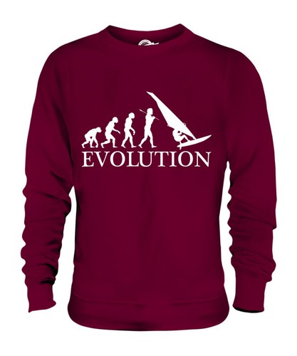 Windsurfer evolution man - windsurfer,