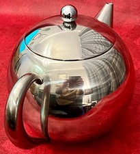 Vintage (1970s);  Chrome Orb Teapot