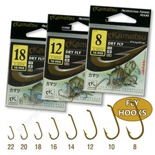 Dry Fly Fishing Hooks Forged