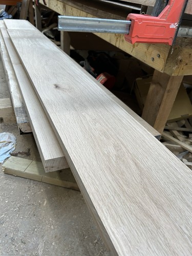 Par kiln dried oak - kiln, boards