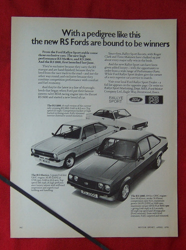 Ford escort rallye - escort,