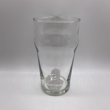 Vintage Eldridge Pope Brewery Huntsman Ales Branded Half Pint Beer Glass