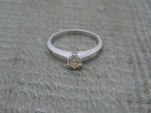 Hallmarked platinum 950 52ct - platinum, 0.52ct