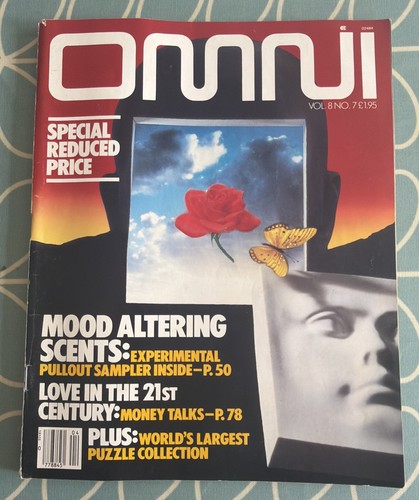 Omni magazine april 1986 mood - magazine,