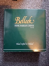 Belleek Oval Frame Shamrock