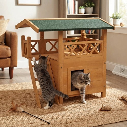 Stylish outdoor cat - outdoor,